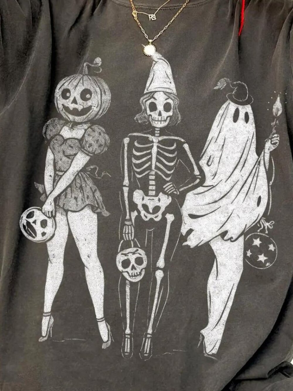 Halloween Spooky Girl Squad T Shirt Halloween Tshirt - Picture 2 of 4